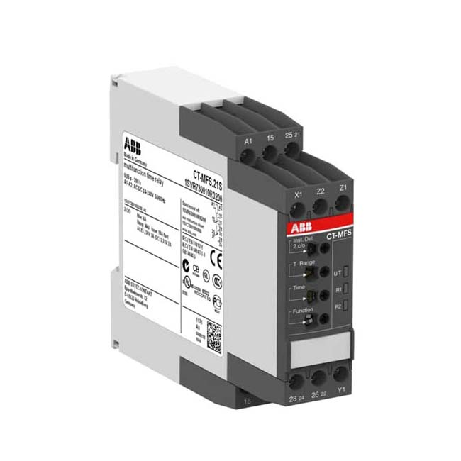 1SVR730010R0200 – Rờ le thời gian ABB CT-MFS.21S 24-240VAC/DC